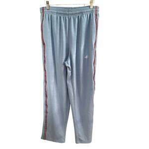 Nordictrack Blue Side Stripe Straight Leg Pull On Performance Wear Pants Size M